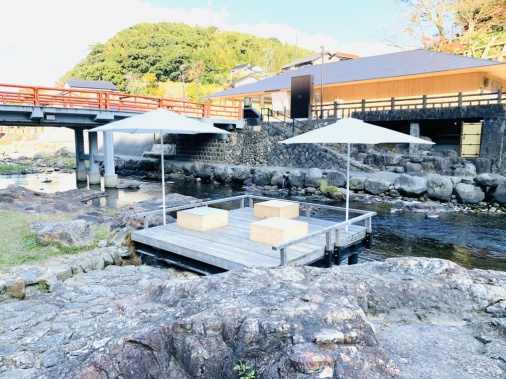 長門湯本温泉街